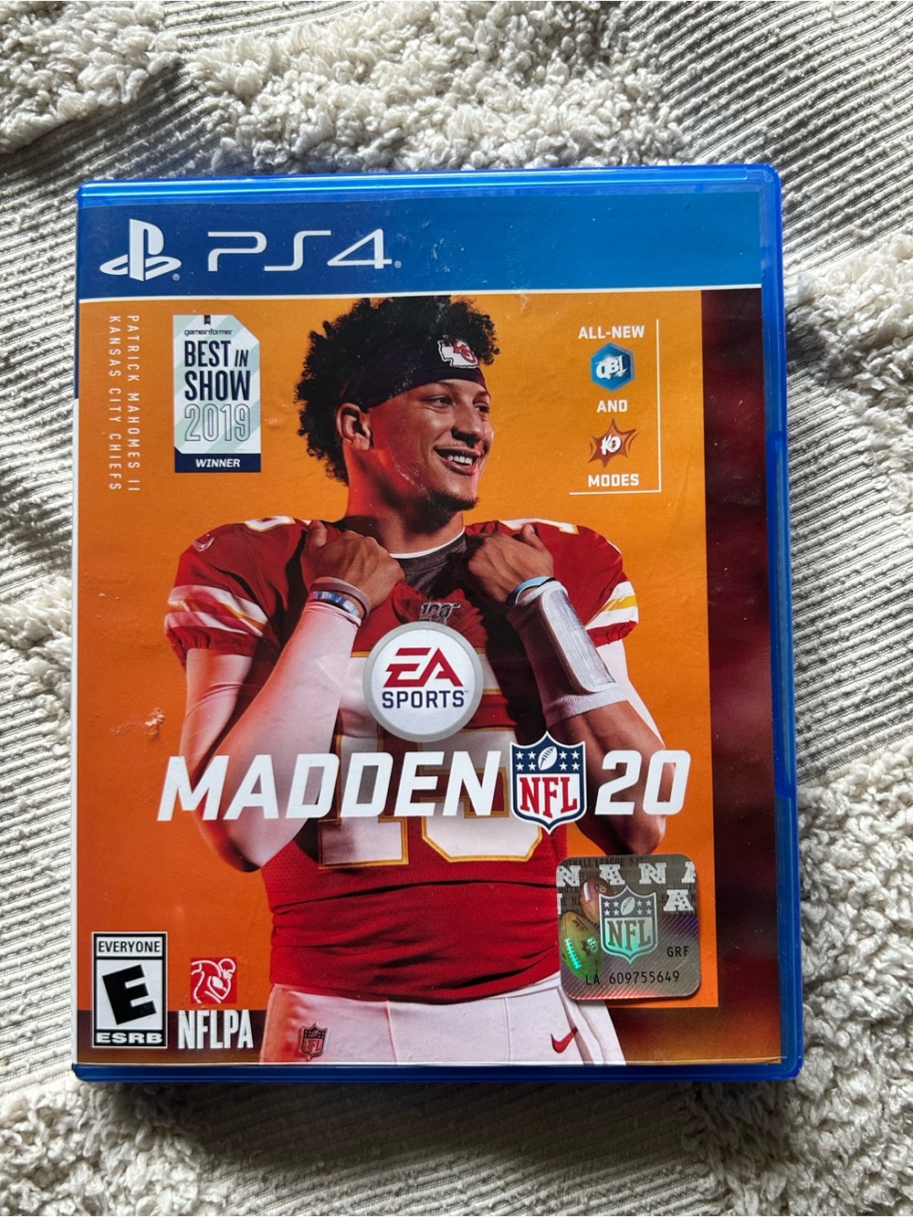 Madden NFL 20 for PS4 - Game & Case